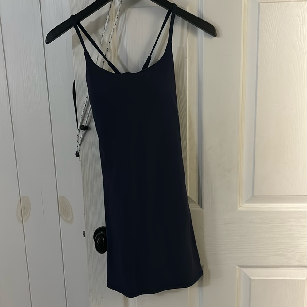 ‘always in the mood’ dark blue sundress from Halara